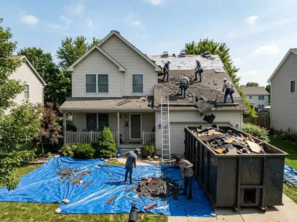 roof-replacement-debris-remova-004 — frequently asked questions, Cheapest Dumpster Rentals in Montecito, CA